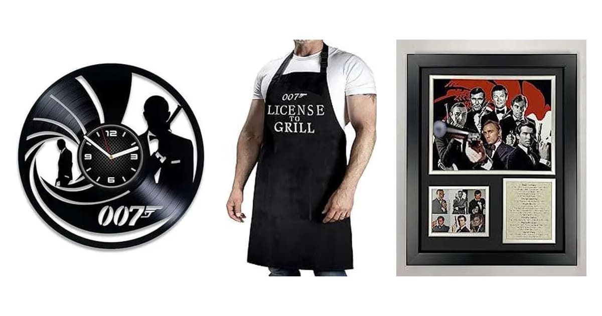 Image that represents the product page James Bond Gifts inside the category entertainment.