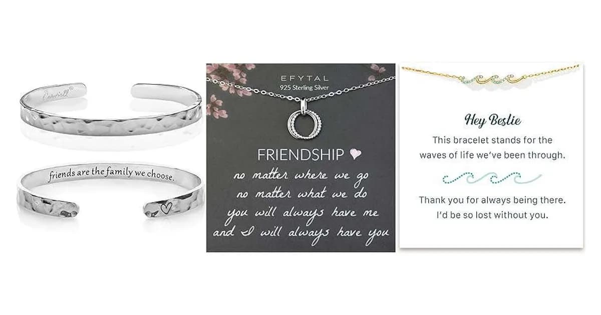 Image that represents the product page Jewellery Gifts For Friends inside the category accessories.