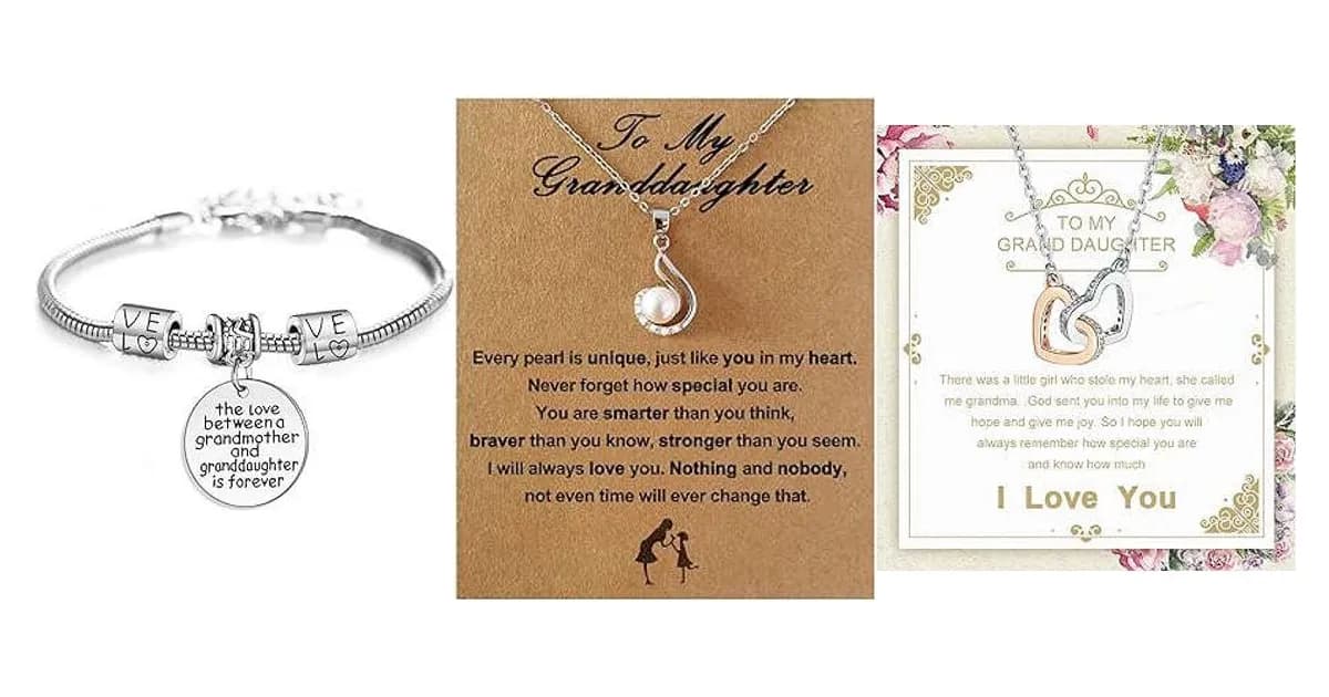 Image that represents the product page Jewelry Gifts For Granddaughters inside the category accessories.