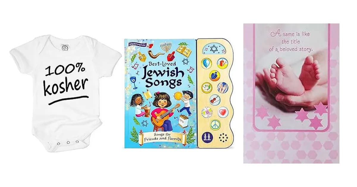 Jewish Baby Naming Gifts