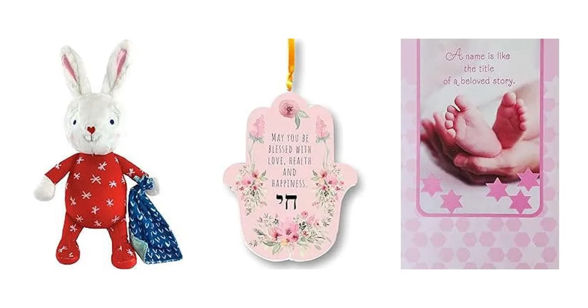 Image that represents the product page Jewish Naming Ceremony Gifts inside the category babies.