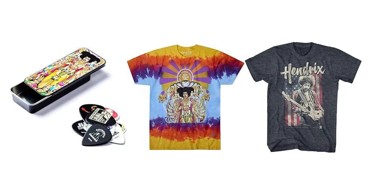 Image that represents the product page Jimi Hendrix Gifts inside the category music.