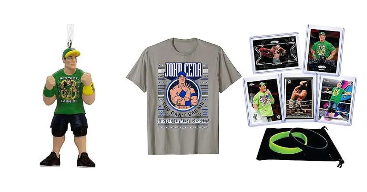 Image that represents the product page John Cena Christmas Gifts inside the category festivities.