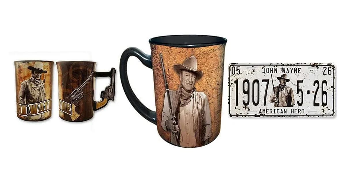 Image that represents the product page John Wayne Gifts inside the category entertainment.