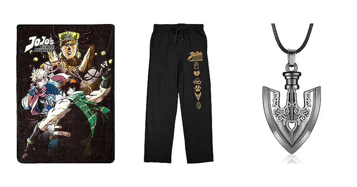 Image that represents the product page Jojos Bizarre Adventure Gifts inside the category entertainment.