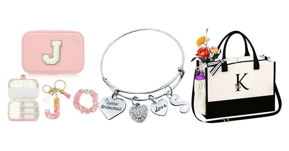 Image that represents the product page Junior Bridesmaid Gifts inside the category celebrations.