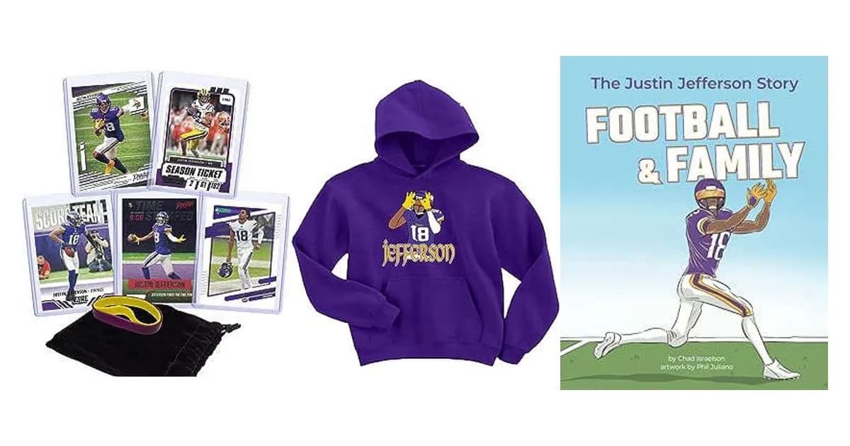 Image that represents the product page Justin Jefferson Gifts inside the category celebrations.