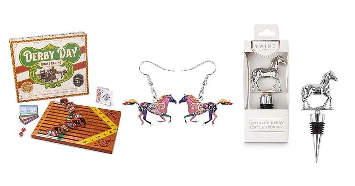 Image that represents the product page Kentucky Derby Gifts inside the category festivities.