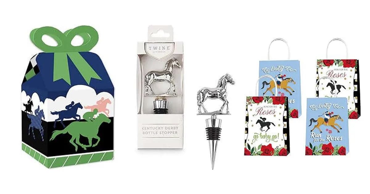 Image that represents the product page Kentucky Derby Party Hostess Gifts inside the category celebrations.