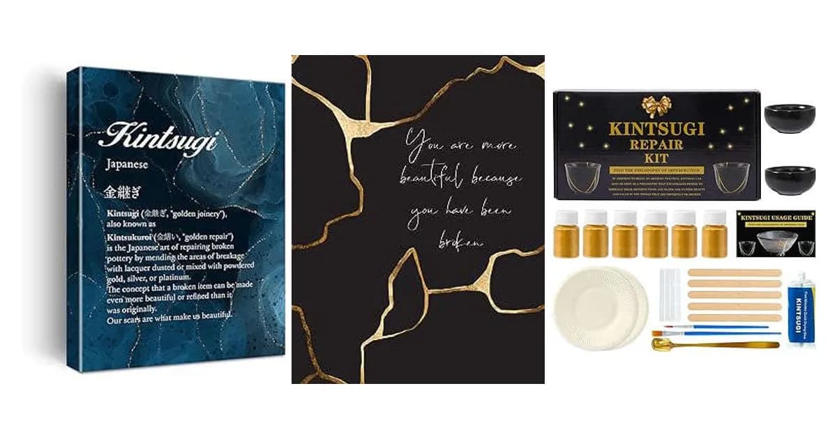 Image that represents the product page Kintsugi Gifts inside the category decoration.