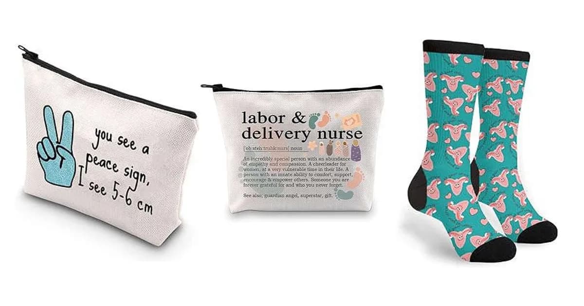 Image that represents the product page Labor Nurse Gifts inside the category thanks.