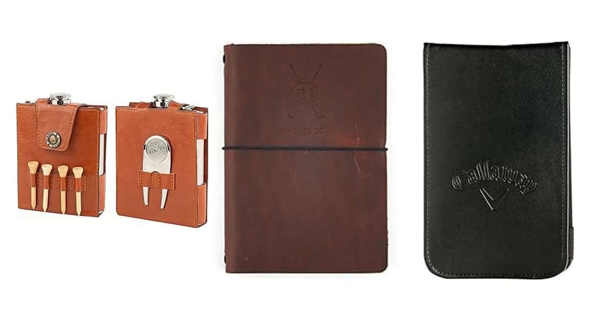 Image that represents the product page Leather Golf Gifts inside the category accessories.