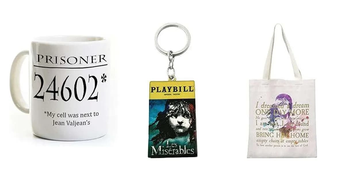 Image that represents the product page Les Miserables Gifts inside the category entertainment.