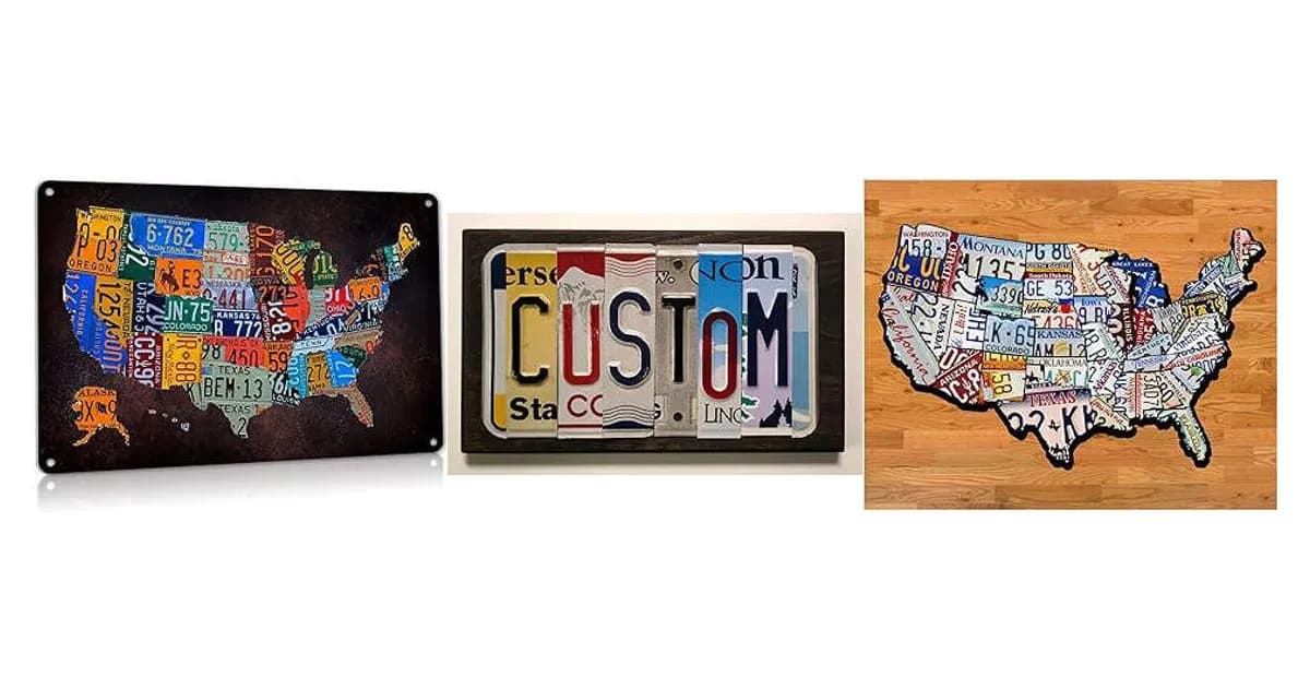 License Plate Gifts