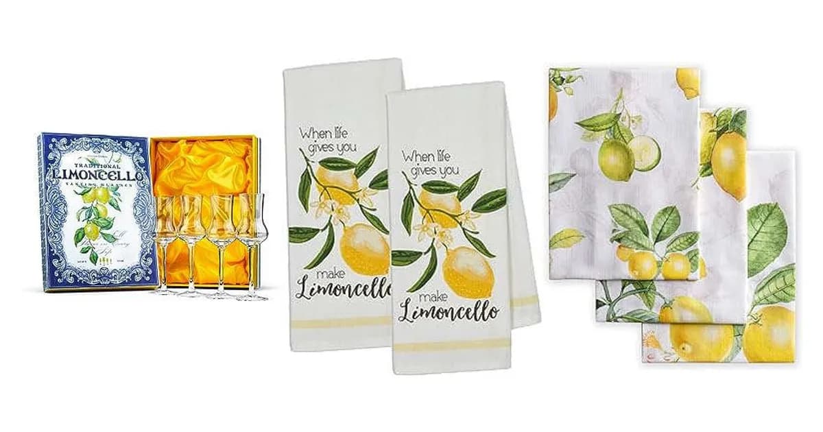 Image that represents the product page Limoncello Gifts inside the category celebrations.