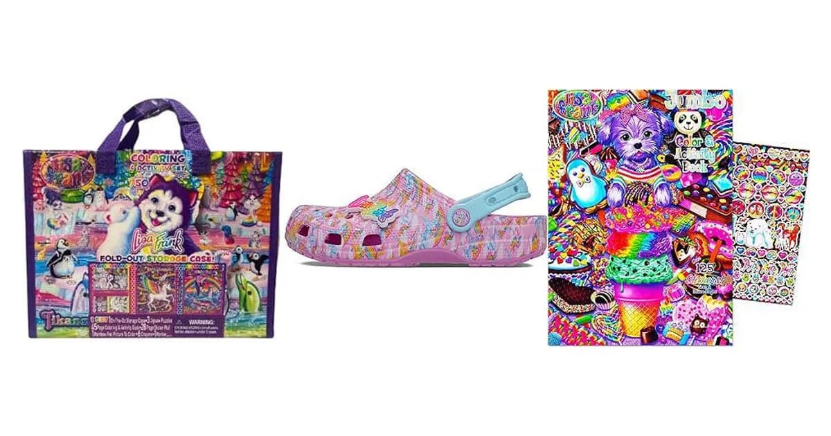 Image that represents the product page Lisa Frank Gifts inside the category accessories.