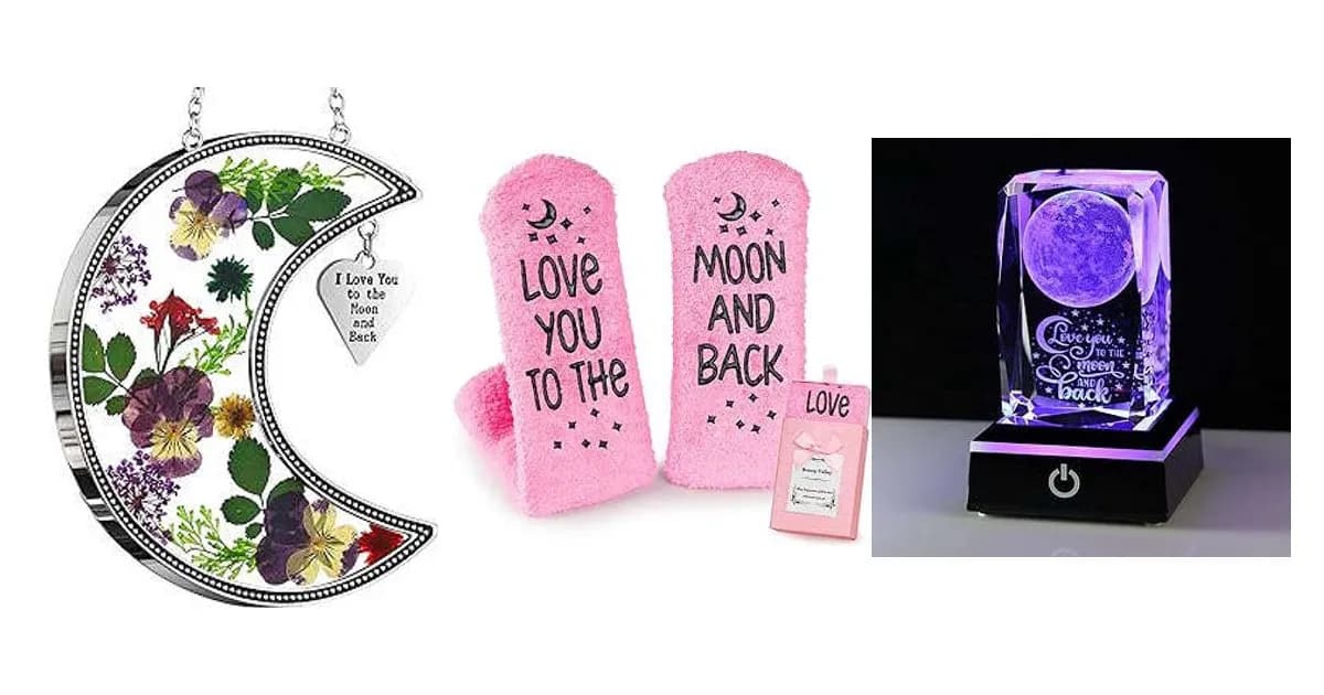 Image that represents the product page Love You To The Moon And Back Gifts inside the category occasions.