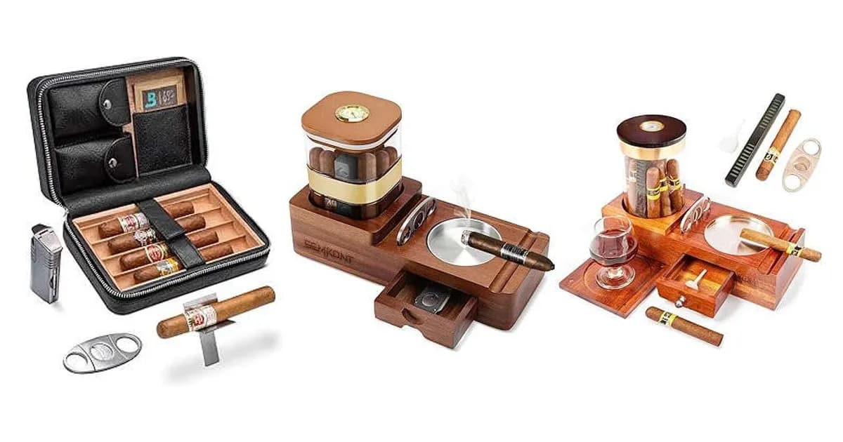 Image that represents the product page Luxury Cigar Gifts inside the category accessories.