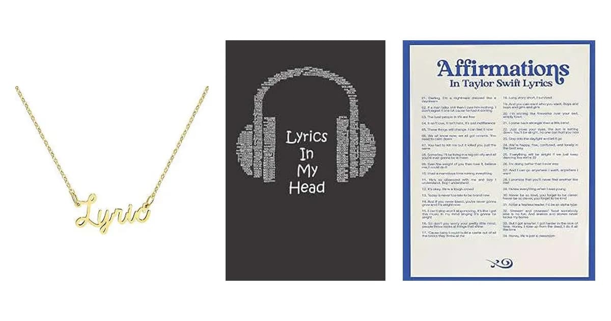 Image that represents the product page Lyric Gifts inside the category music.