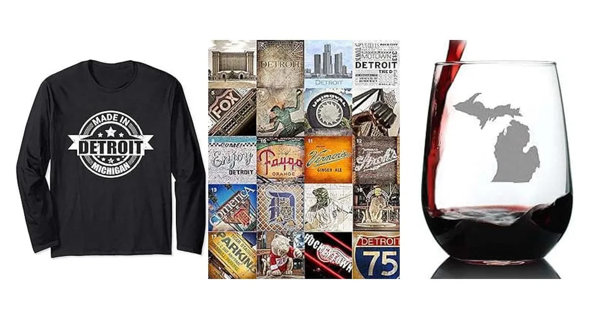 Image that represents the product page Made In Detroit Gifts inside the category celebrations.