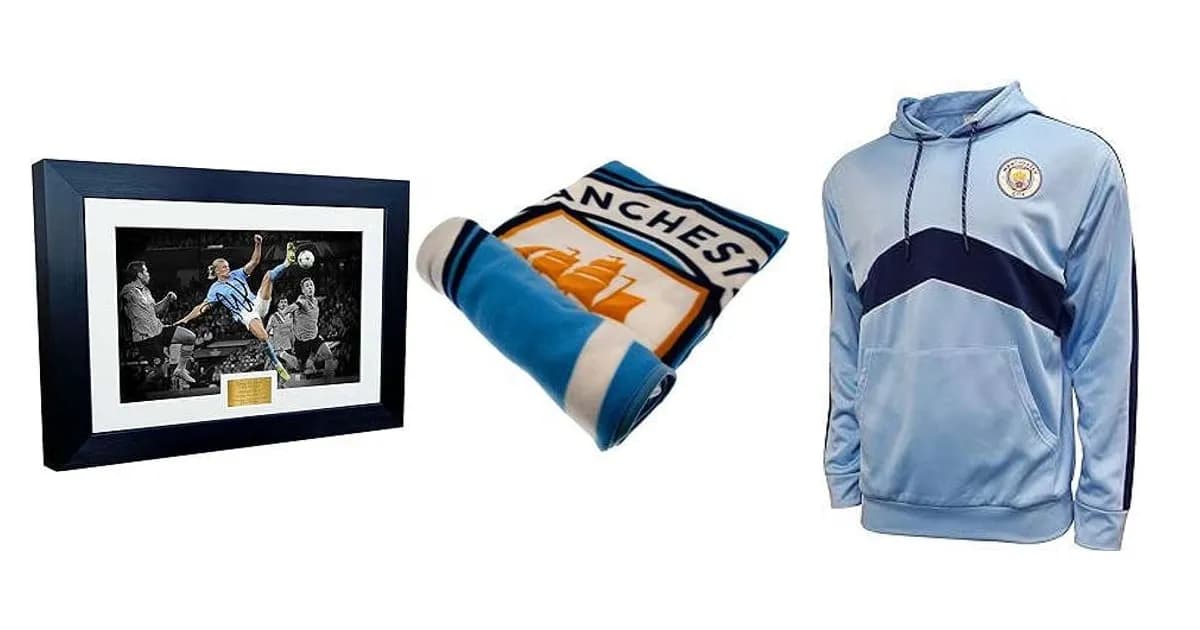 Image that represents the product page Man City Gifts inside the category celebrations.