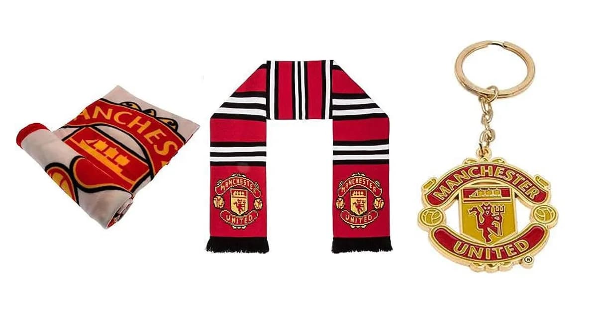 Image that represents the product page Manchester United Gifts inside the category entertainment.