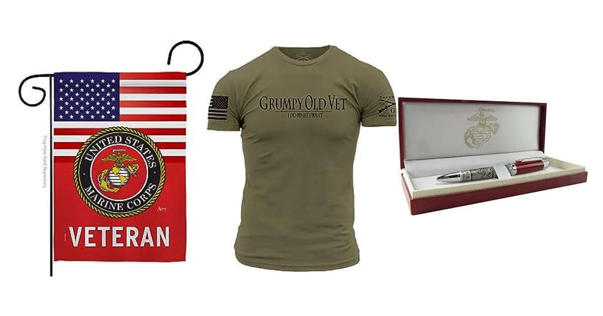 Image that represents the product page Marine Corp Gifts inside the category professions.