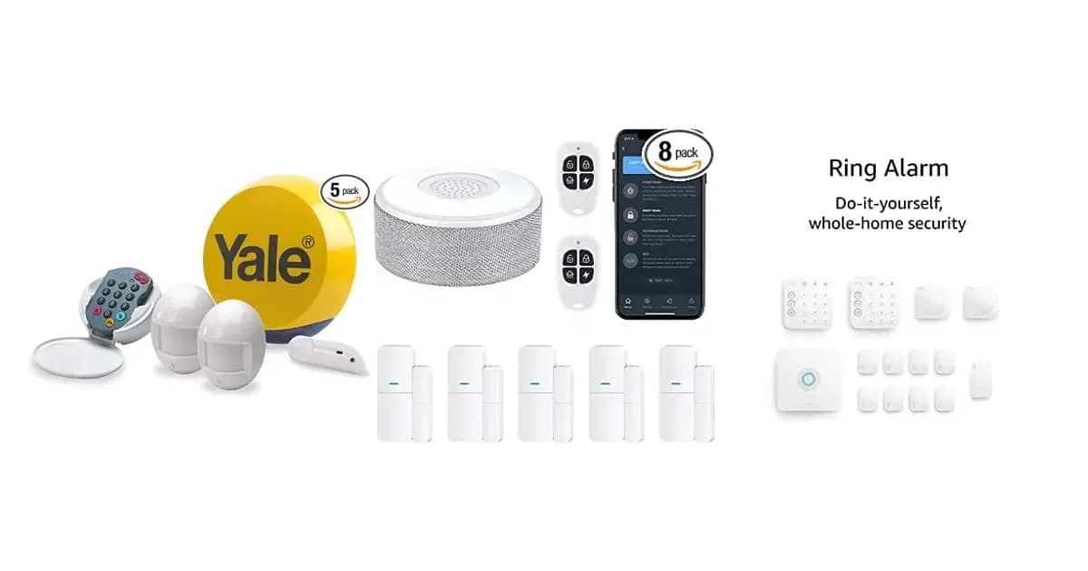 Image that represents the product page Best Home Alarms inside the category electronics.