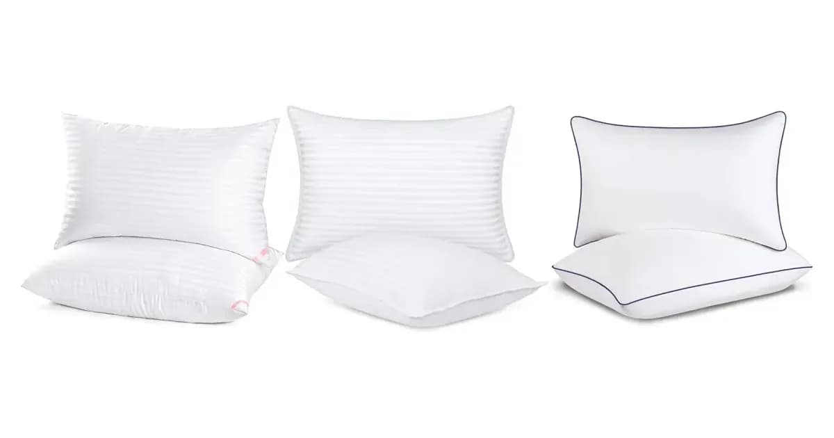 Image that represents the product page Best Pillows inside the category house.