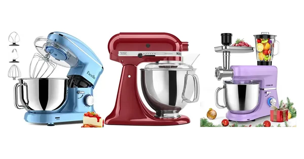 Image that represents the product page Best Dough Mixers inside the category house.