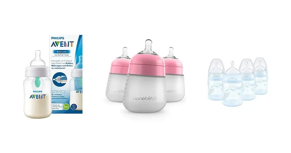 Image that represents the product page Best Anti-Colic Bottles inside the category babies.