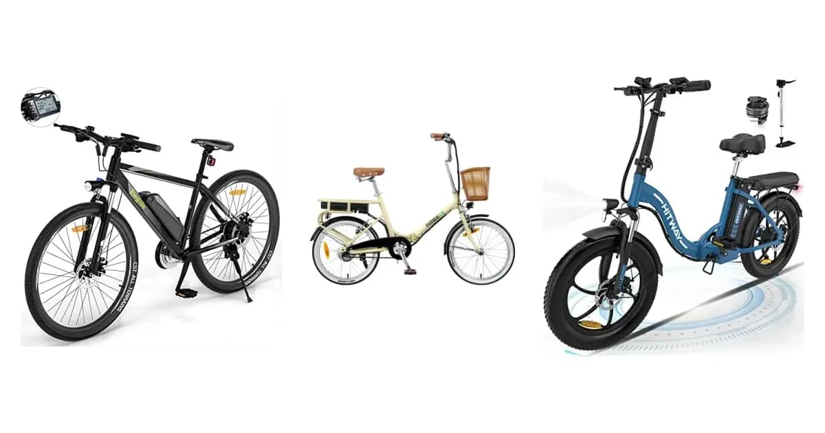 Image that represents the product page Best Electric Bicycles inside the category hobbies.