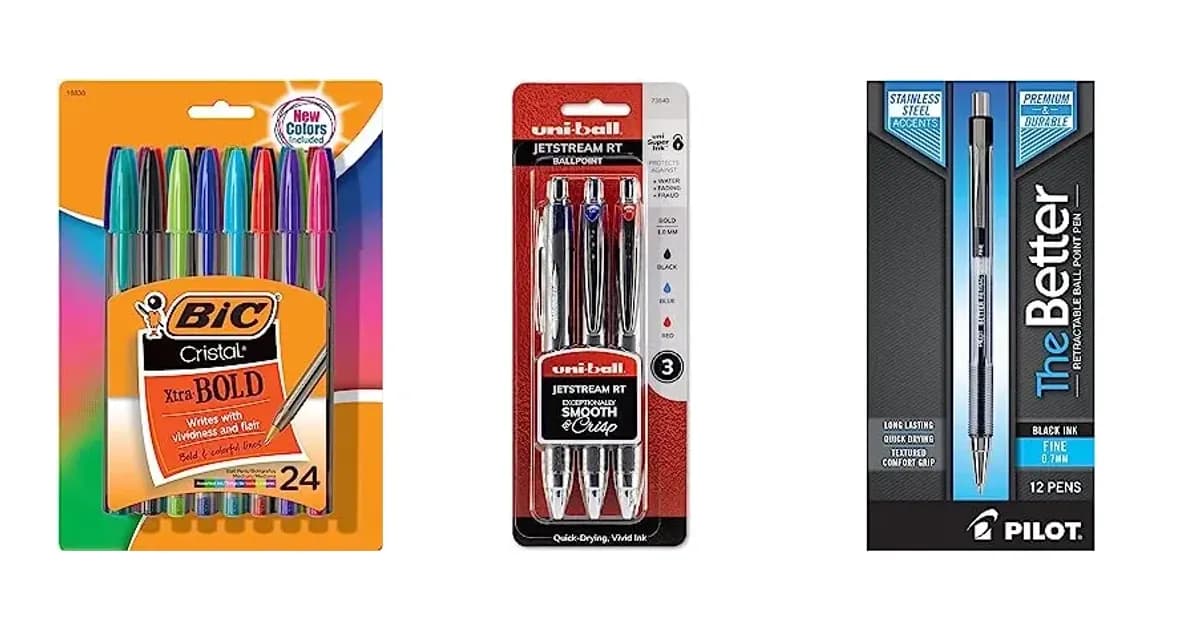 Image that represents the product page Best Pens inside the category office.