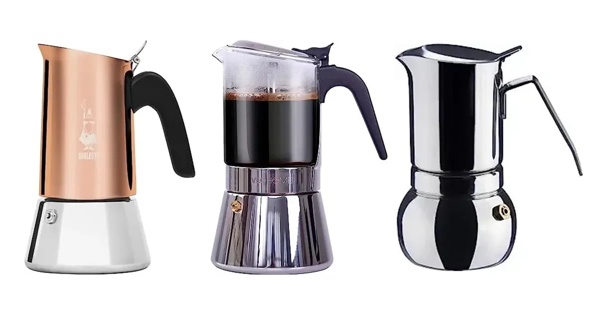 Image that represents the product page Best Italian Coffee Makers inside the category house.