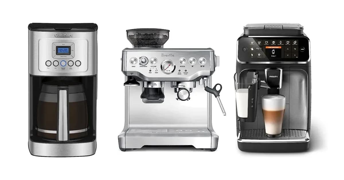 Image that represents the product page Best Coffee Makers inside the category house.