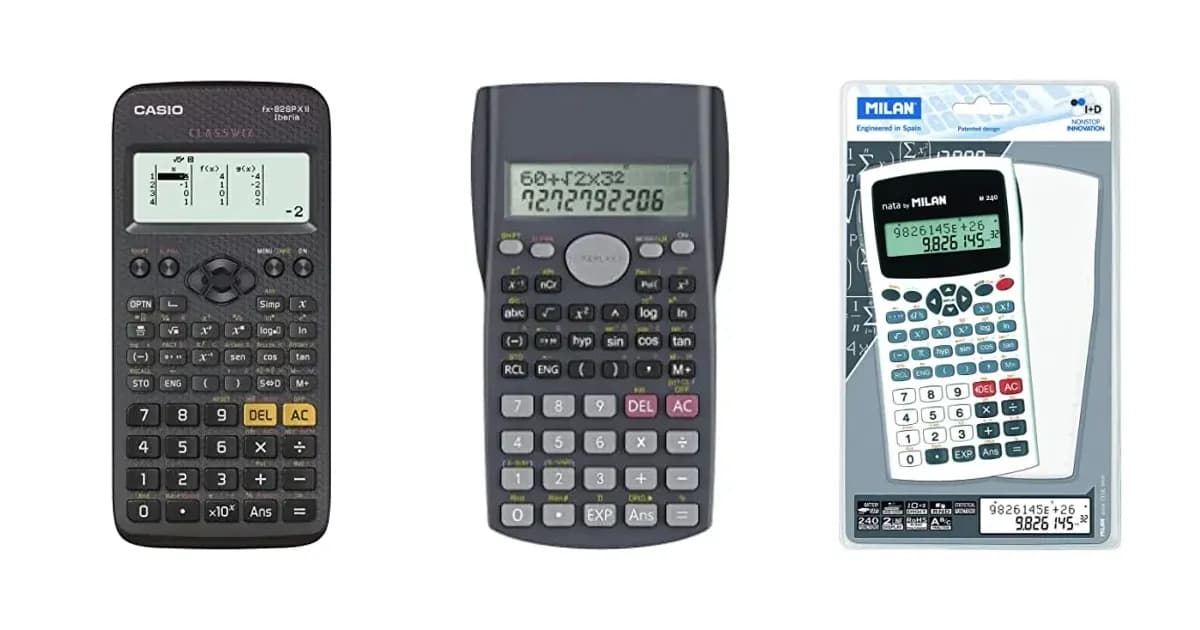 Image that represents the product page Best Scientific Calculators inside the category electronics.