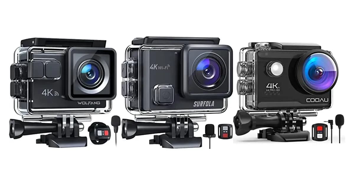 Image that represents the product page Best Sports Cameras inside the category electronics.