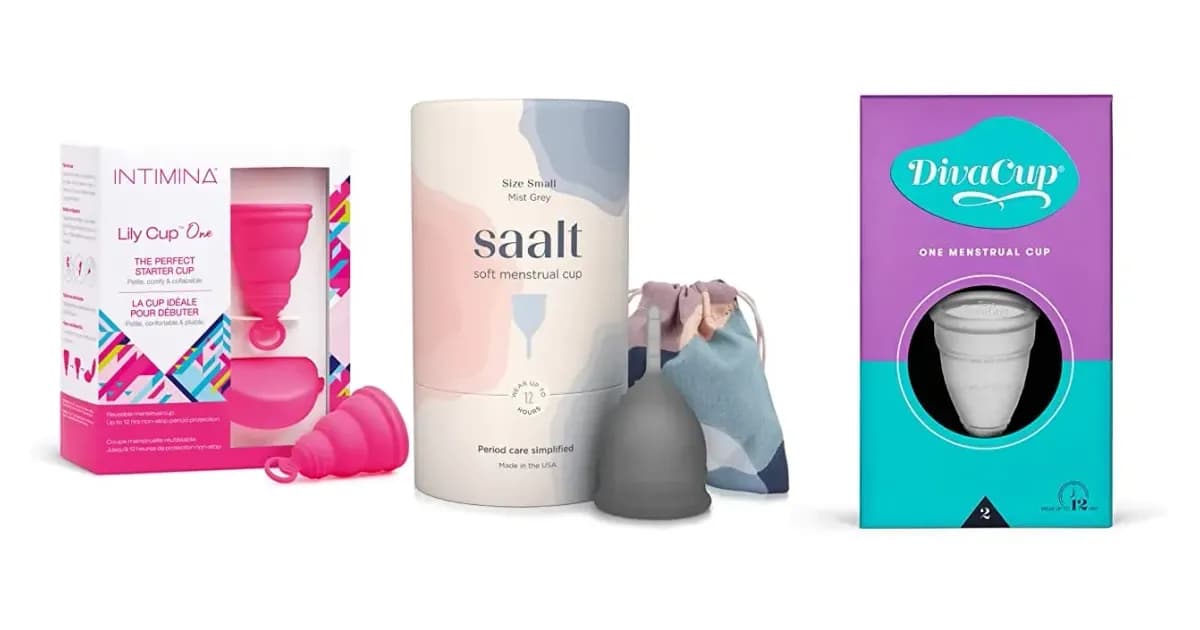 Image that represents the product page Best Menstrual Cups inside the category wellbeing.