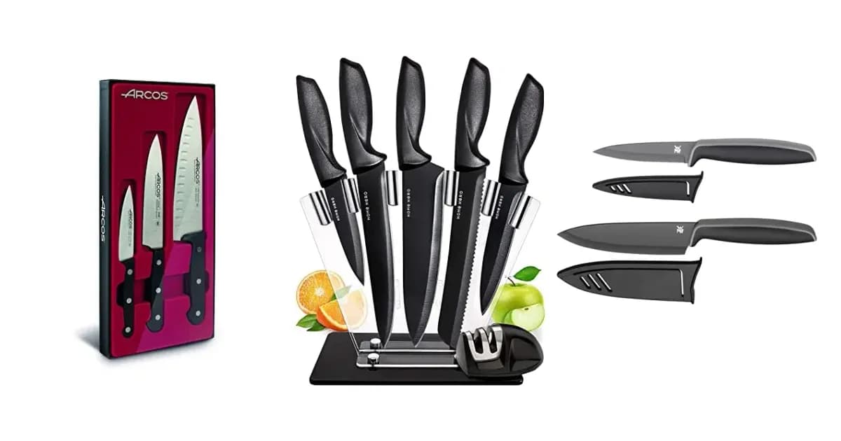 Image that represents the product page Best Kitchen Knives inside the category house.