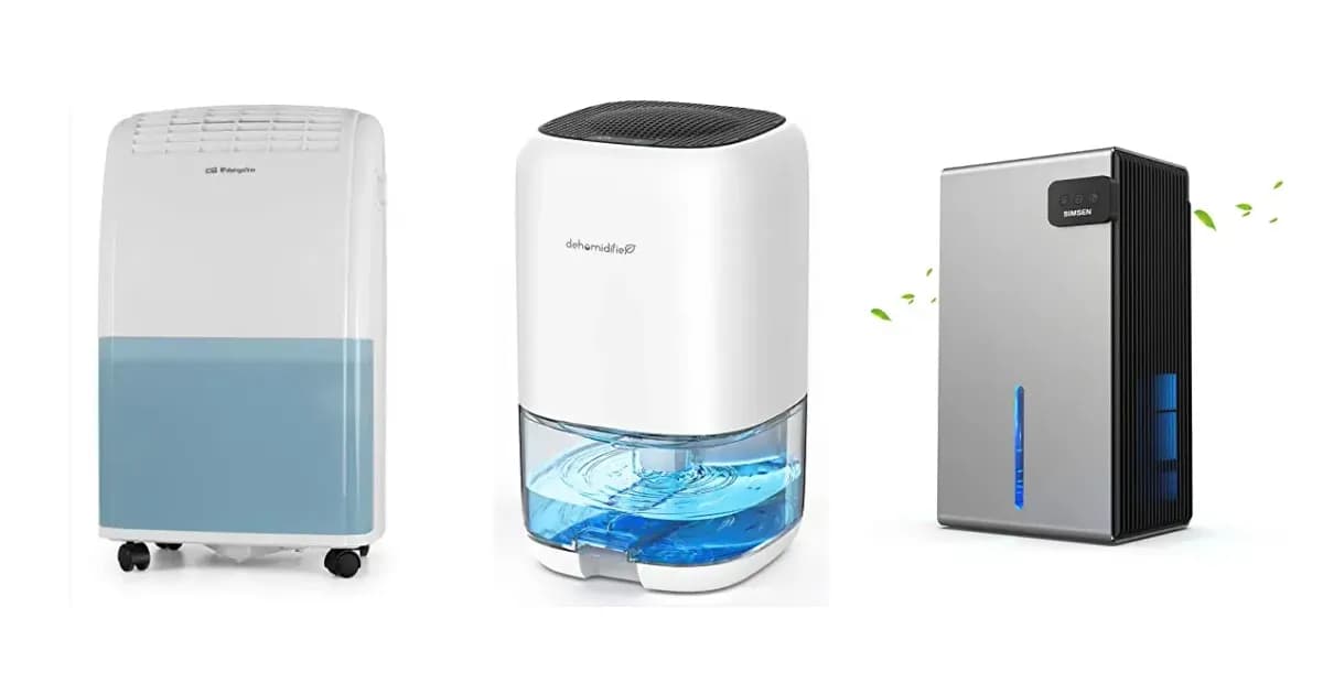 Image that represents the product page Best Dehumidifiers inside the category house.