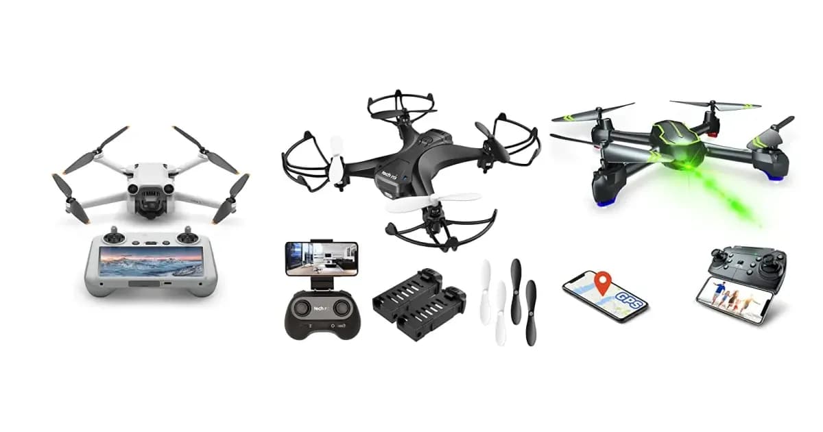 Image that represents the product page Best Drones inside the category hobbies.