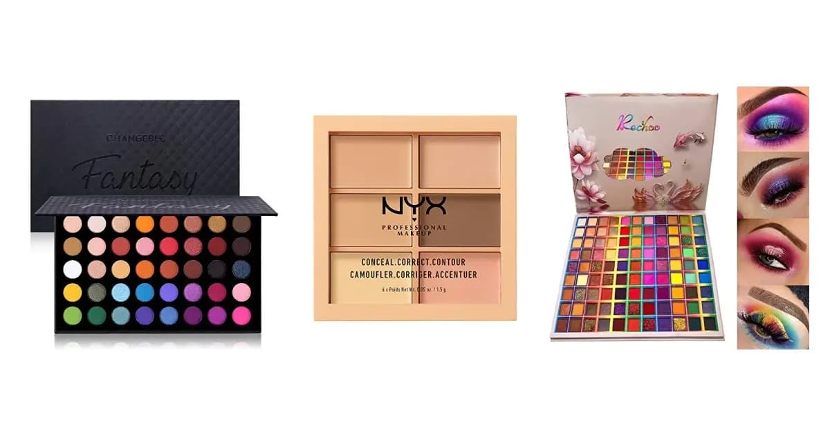 Image that represents the product page Best Makeup Palettes inside the category beauty.