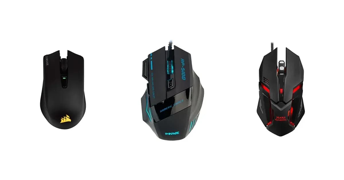 Image that represents the product page Best Gaming Mice inside the category technology.