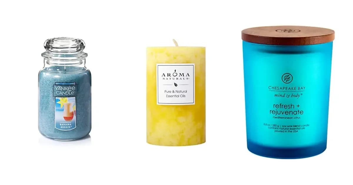 Image that represents the product page Best Scented Candles inside the category decoration.