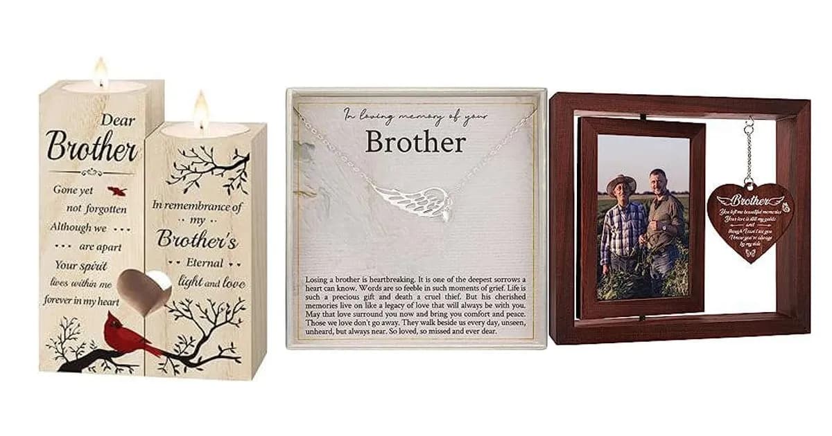 Memorial Gifts For Loss Of Brother