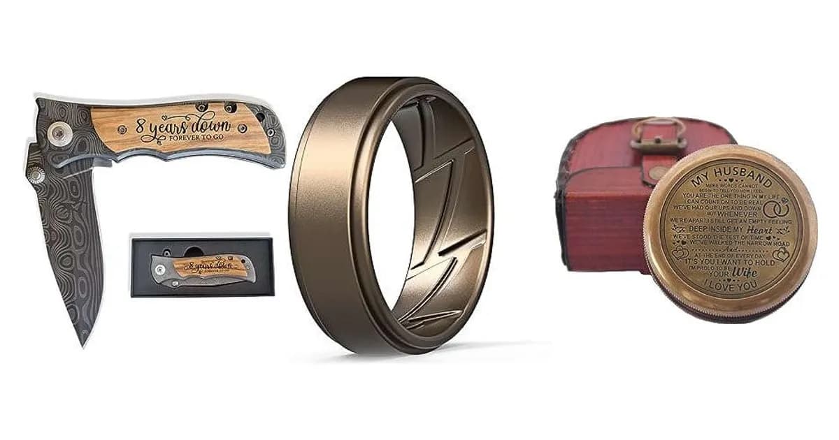 Image that represents the product page Men'S Bronze Anniversary Gifts inside the category celebrations.