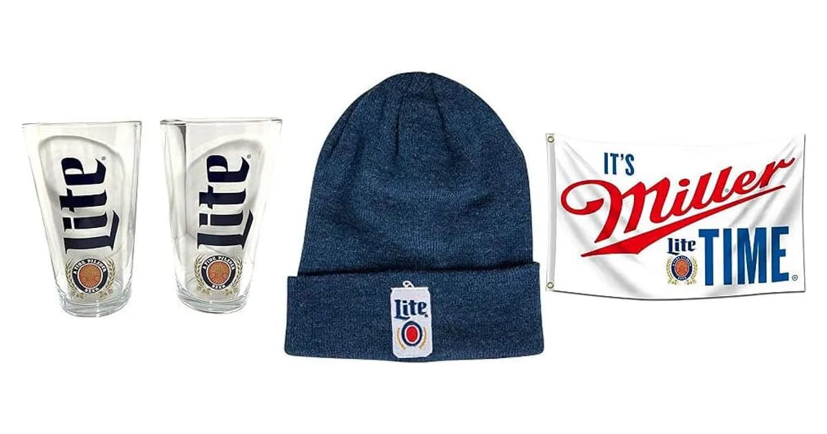 Image that represents the product page Miller Lite Gifts inside the category festivities.