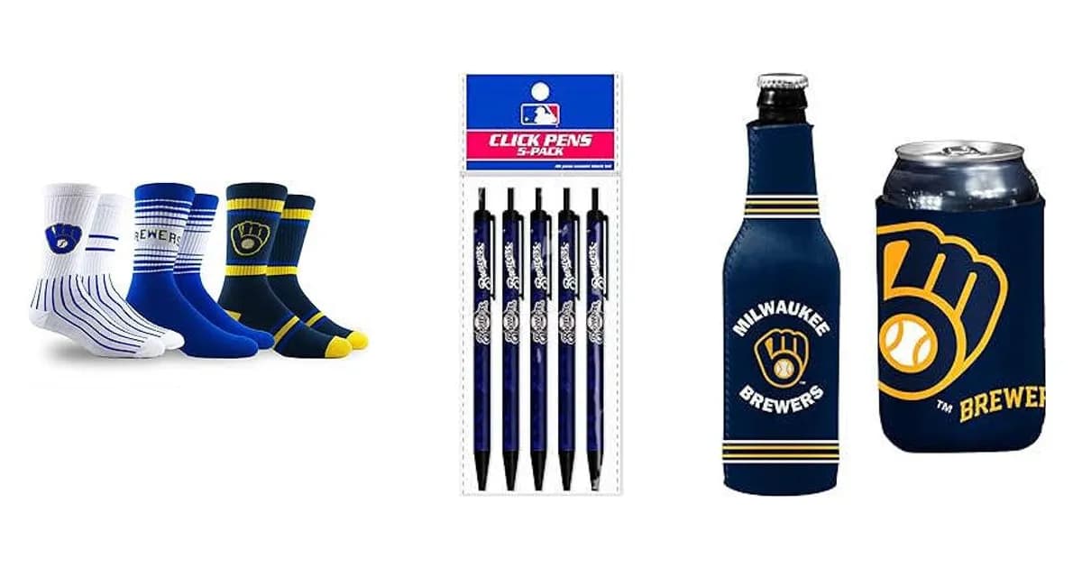Image that represents the product page Milwaukee Brewers Gifts inside the category hobbies.