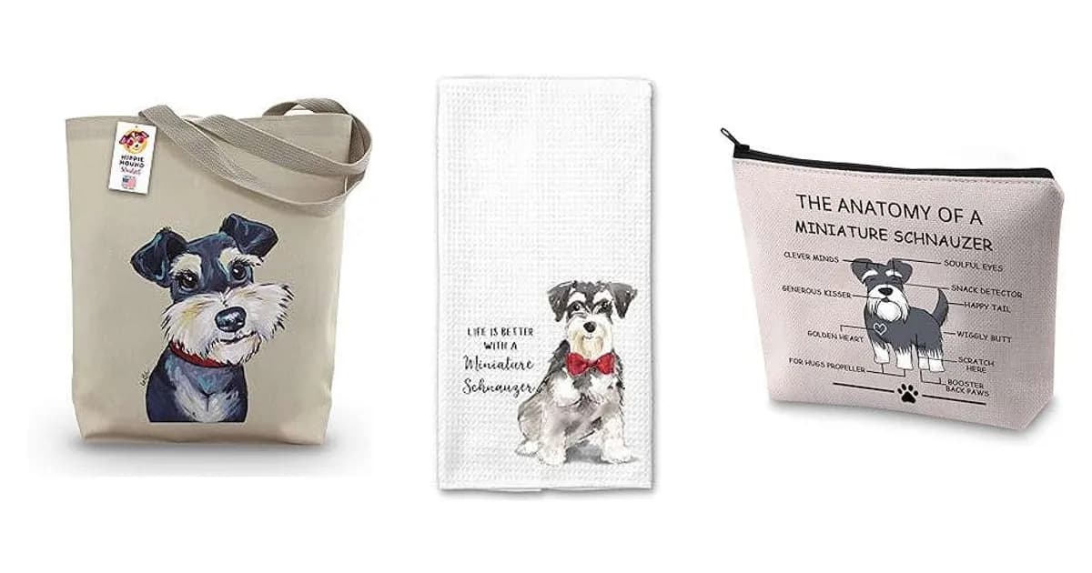 Image that represents the product page Miniature Schnauzer Gifts inside the category animals.