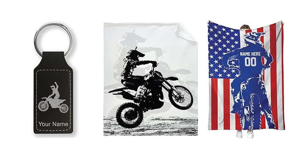 Image that represents the product page Motocross Gifts For Him inside the category hobbies.
